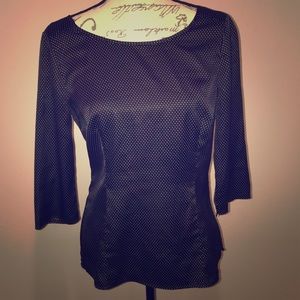SALE WHBM fitted polka dot top